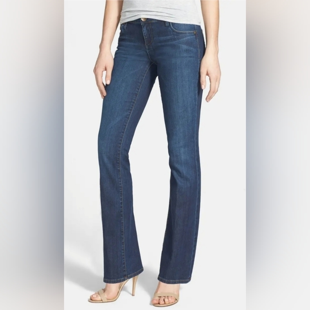 Sz 8 Kut from the Kloth "Farrah Baby Bootcut" Jeans